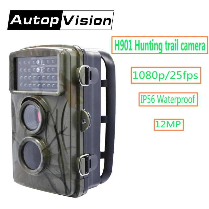 H901 скаутинг камера 1080P инфракрасная водонепроницаемая охотничья 12MP ночное