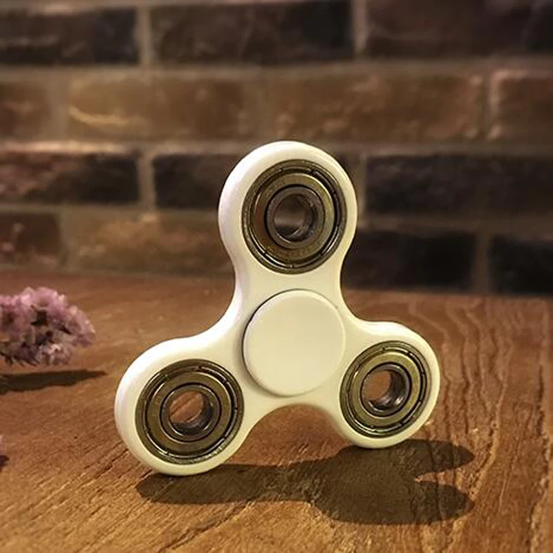 2017 новые детские/взрослые забавные антистрессовые игрушки черные Tri-Spinner Fidgets