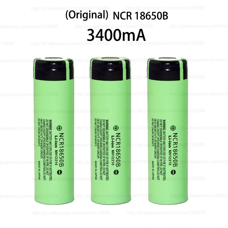 Новый Оригинальный NCR18650B 3400 мАч 18650 Аккумулятор 3 7 в литий ионный перезаряжаемый