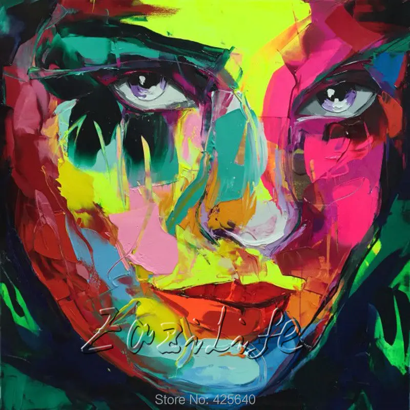 Палитра ножей живопись палитра для портрета нож лица картина маслом импасто