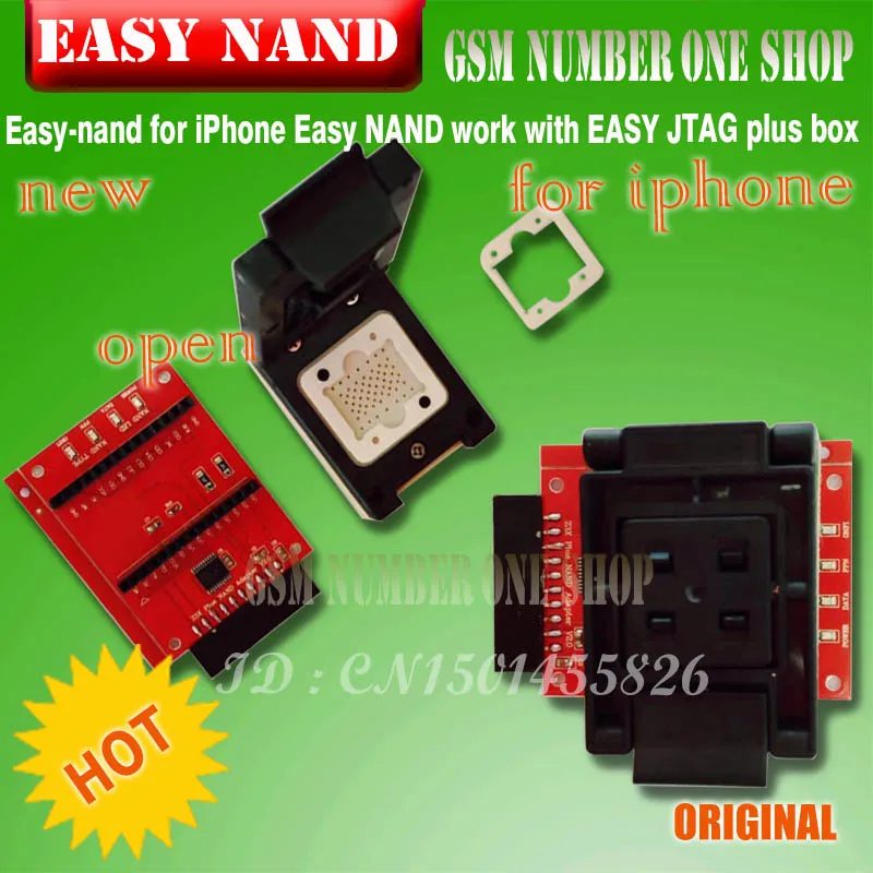 Easy nand EASY NAND новейшая версия 2019 разъем для iphone работает с JTAG plus box|Детали устройств
