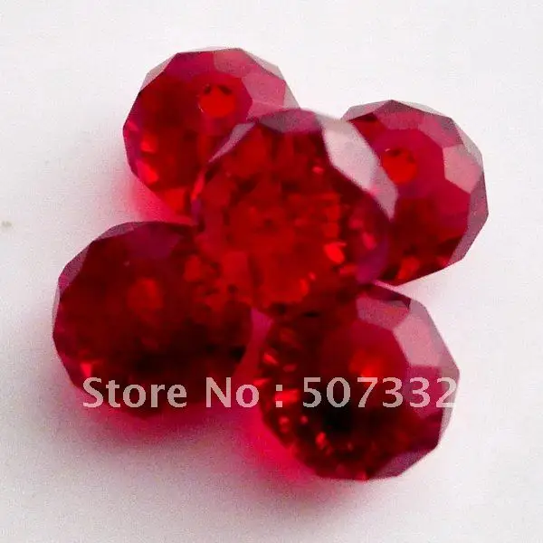 

Free Shipping!! 4mm AAA Top Quality Garnet/Dark Red colour Crystal 5040 Rondelle Beads 1000pcs/lot B04418