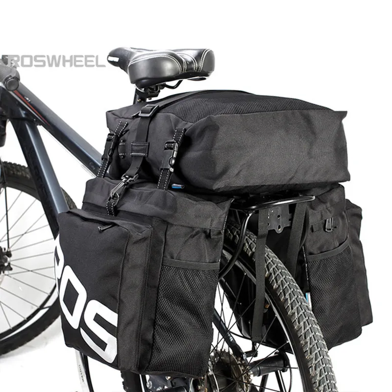 ROSWHEEL велосипедные сумки 37L MTB горный велосипед Стойка Сумка 3 в 1