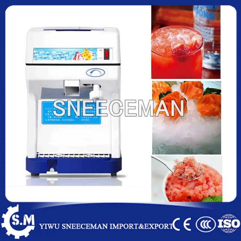 

120kg/h ice shaver machine electric ice crusher commercial shaved ice machine