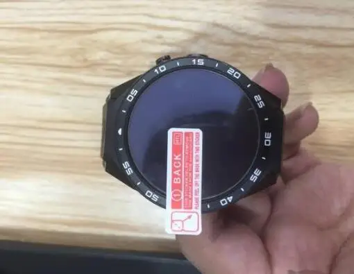 Закаленное стекло 3 шт./лот защитная пленка для экрана KingWear KW88 3G круглая Защита
