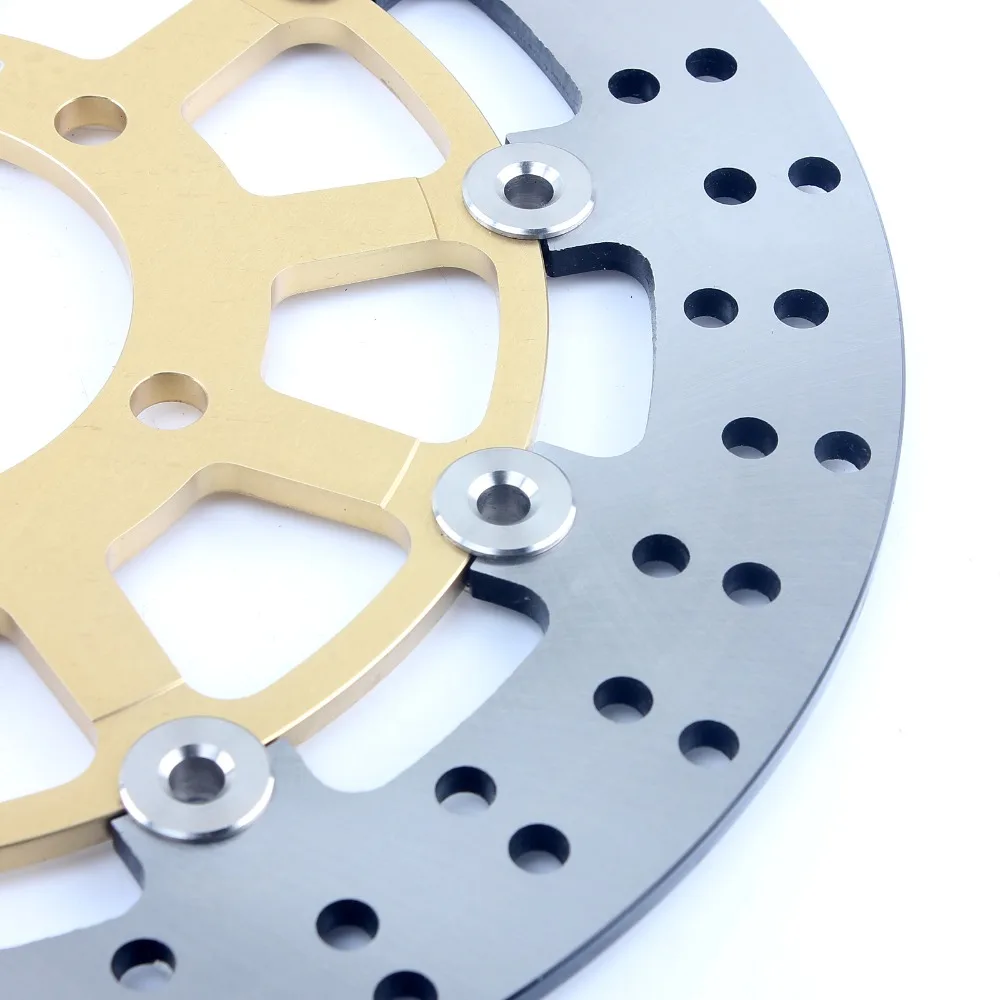 

BIKINGBOY Front Brake Disks Discs Rotors Pads For Kawasaki ZX10R Ninja 2004 2005 2006 ZX6R ZX636 2005 2006 ZX6RR ZX600 2005 2006