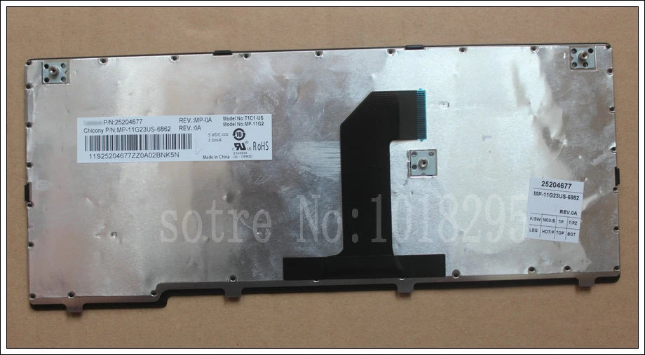 Новинка для Lenovo IdeaPad Yoga 11 Yoga11 ультрабук Yoga11-TTH черная клавиатура ноутбука США 25204677
