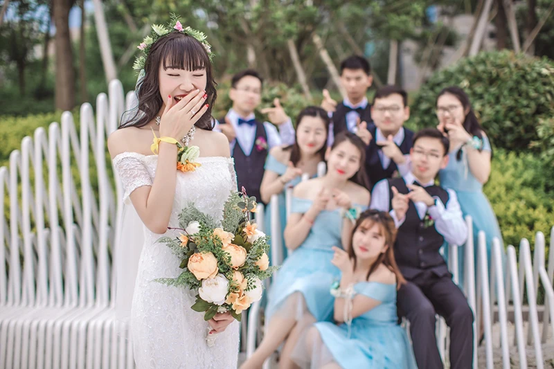 Романтические оранжевые Свадебные цветы букеты Ramos De Novia ручной работы Цветочные