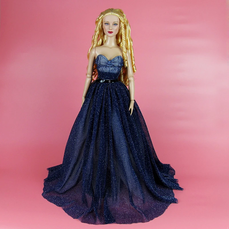 T02-X505 Blyth st кукольная одежда 1/3 1/4 bjd 1/6 аксессуары для кукол винтажное кружевное платье с высоким воротником 1 шт