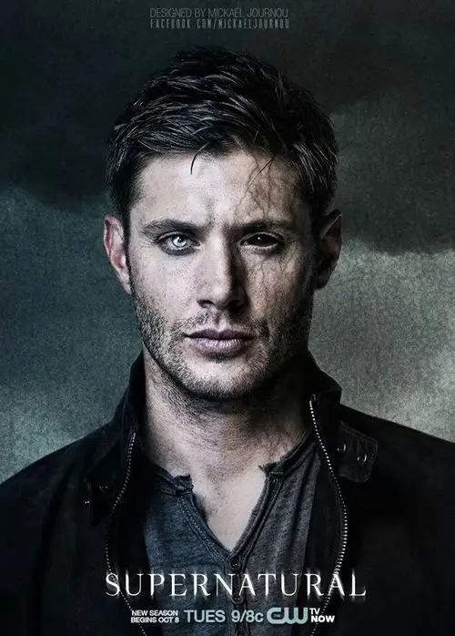 Дин Винчестер Сверхъестественное постер фантазия ТВ Винтаж ретро декоративные