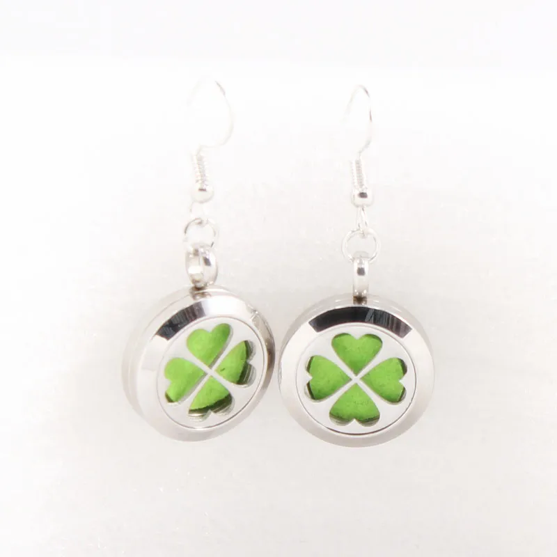 2 пар/лот Высокое качество нержавеющая сталь Мода ароматерапия эфирное масло