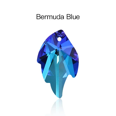 Bermuda Blue 12 шт. Подвески для изготовления ювелирных изделий прозрачная брошь из белого золота люстра Призма подвески блестящие стеклянные бусы со стразами для светлой лампы, Jewe - Цвет: Bermuda Blue
