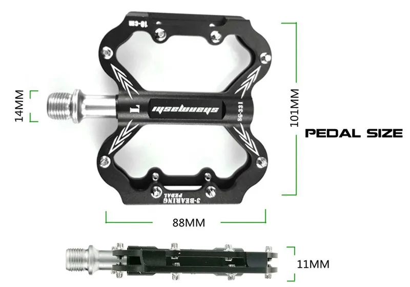 Новая Ультралегкая велосипедная педаль все CNC mtb DH XC для горного велосипеда