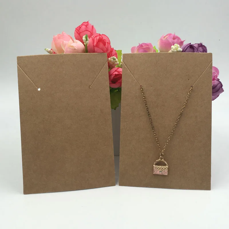 Ожерелье и серьги из крафтовой ткани 200 шт. | Украшения аксессуары