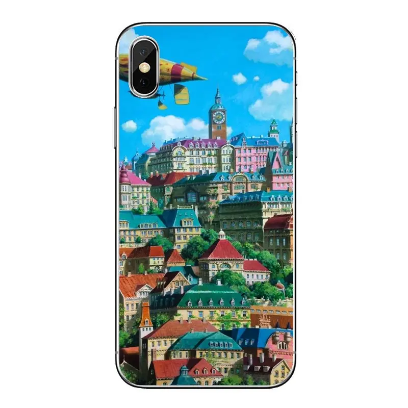 Мягкий прозрачный просвечивающийся чехол Чехлы Studio Ghibli для Xiaomi mi A1 A2 5X6X8 lite SE Pro Max x