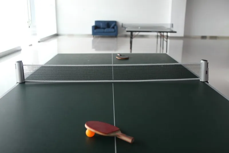 Портативная выдвижная стойка для настольного тенниса Сменный Набор игры в пинг