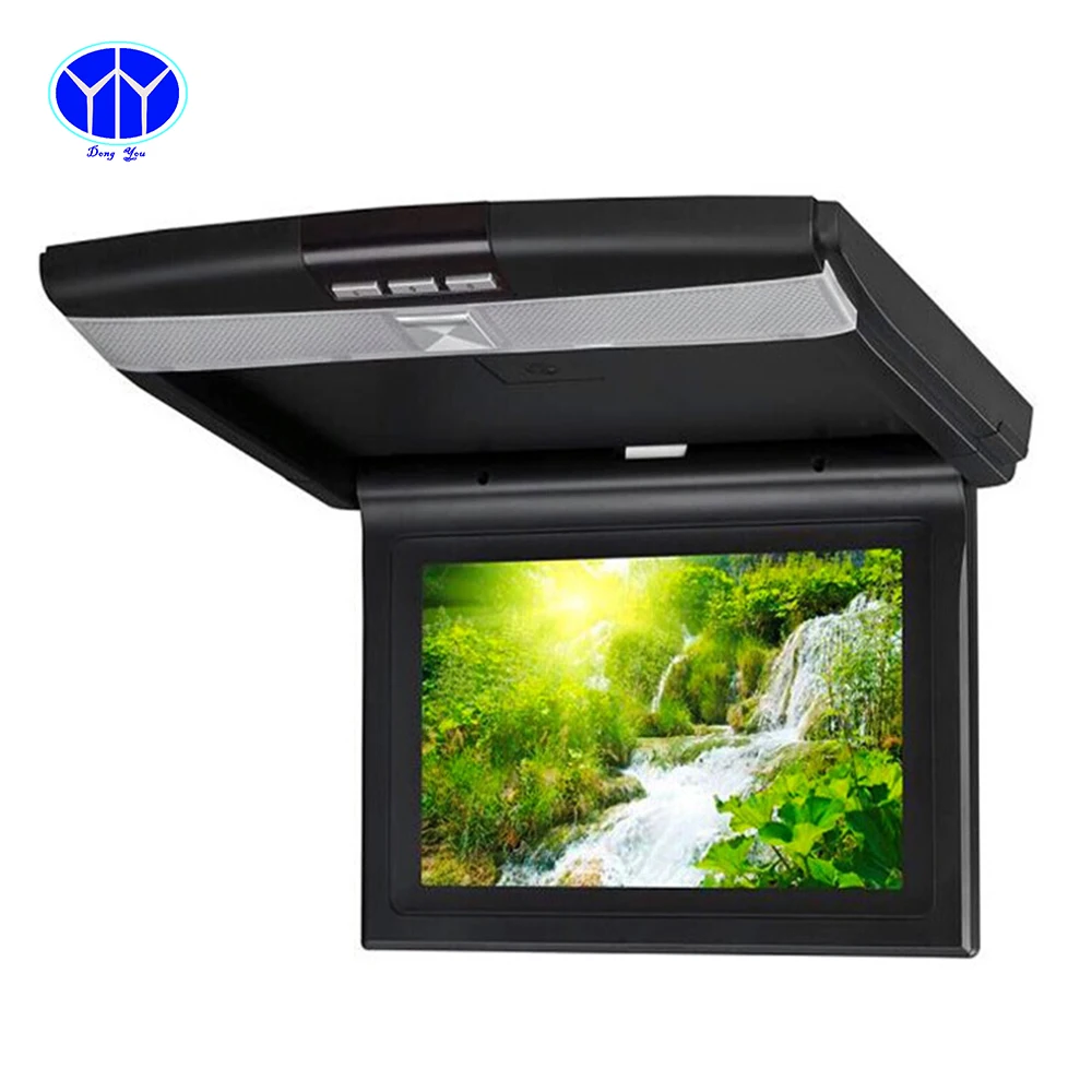 9 дюймов TFT ЖК дисплей автомобиля Мониторы потолочный флип вниз для Peugeot Дисплей DVD