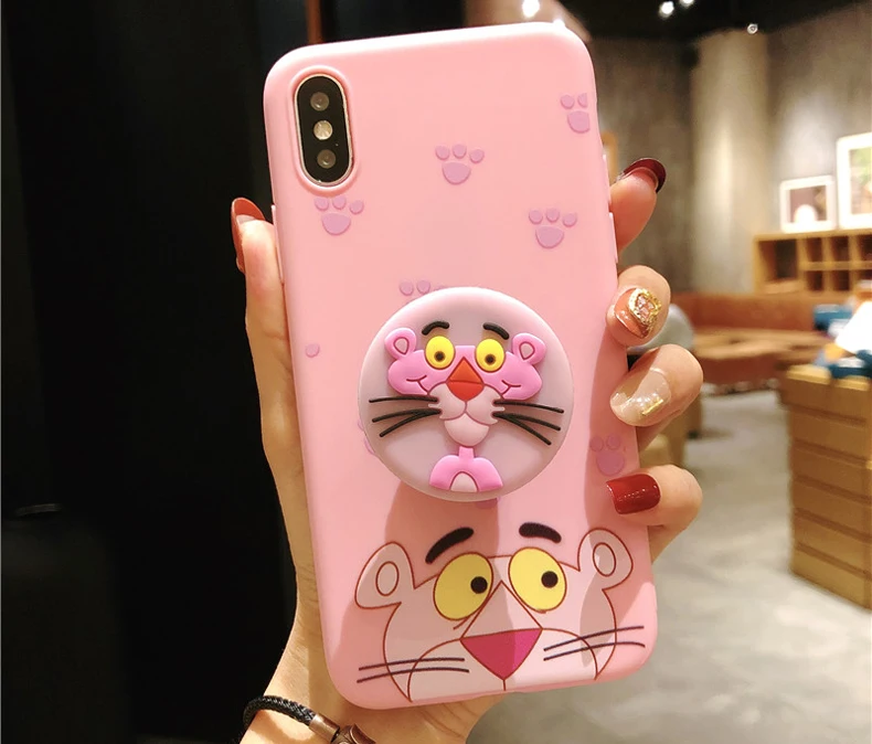 DFQNGL Силиконовые чехол для iPhone 8 7 плюс 6 6 плюс чехол мягкий TPU крышка листья птица для iPhone 7 8 плюс X мягкий корпус подушки безопасности кронштейн