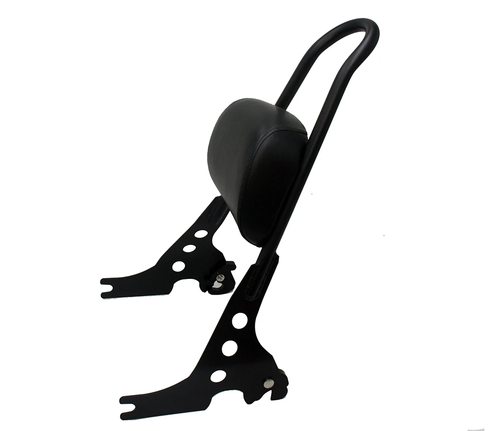 Черная спинка для подушки Harley Davidson XL883/XL1200/48 2004 2015|backrest sissy bar|sissy barsissy bar pad |