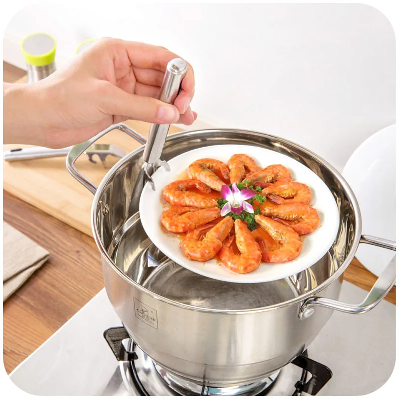 Прибор для поднятия чаши из нержавеющей стали креативный маленький кухонный