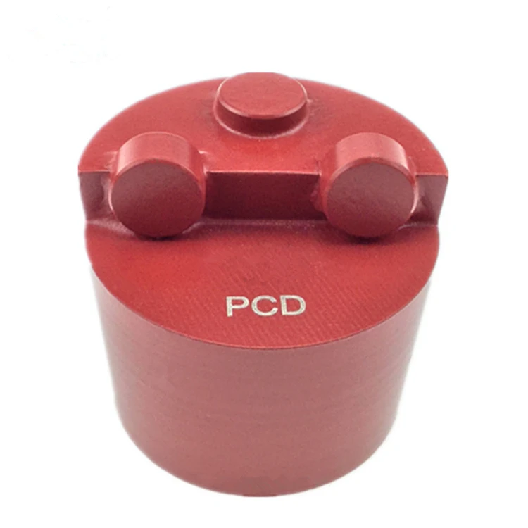 GD26 бетонный, Алмазный PCD шлифовальный диск с 3 полными PCD эпоксидной удаления 2 дюймов PCD шлифовальный разъем для напольная шлифовальная машина 9 шт