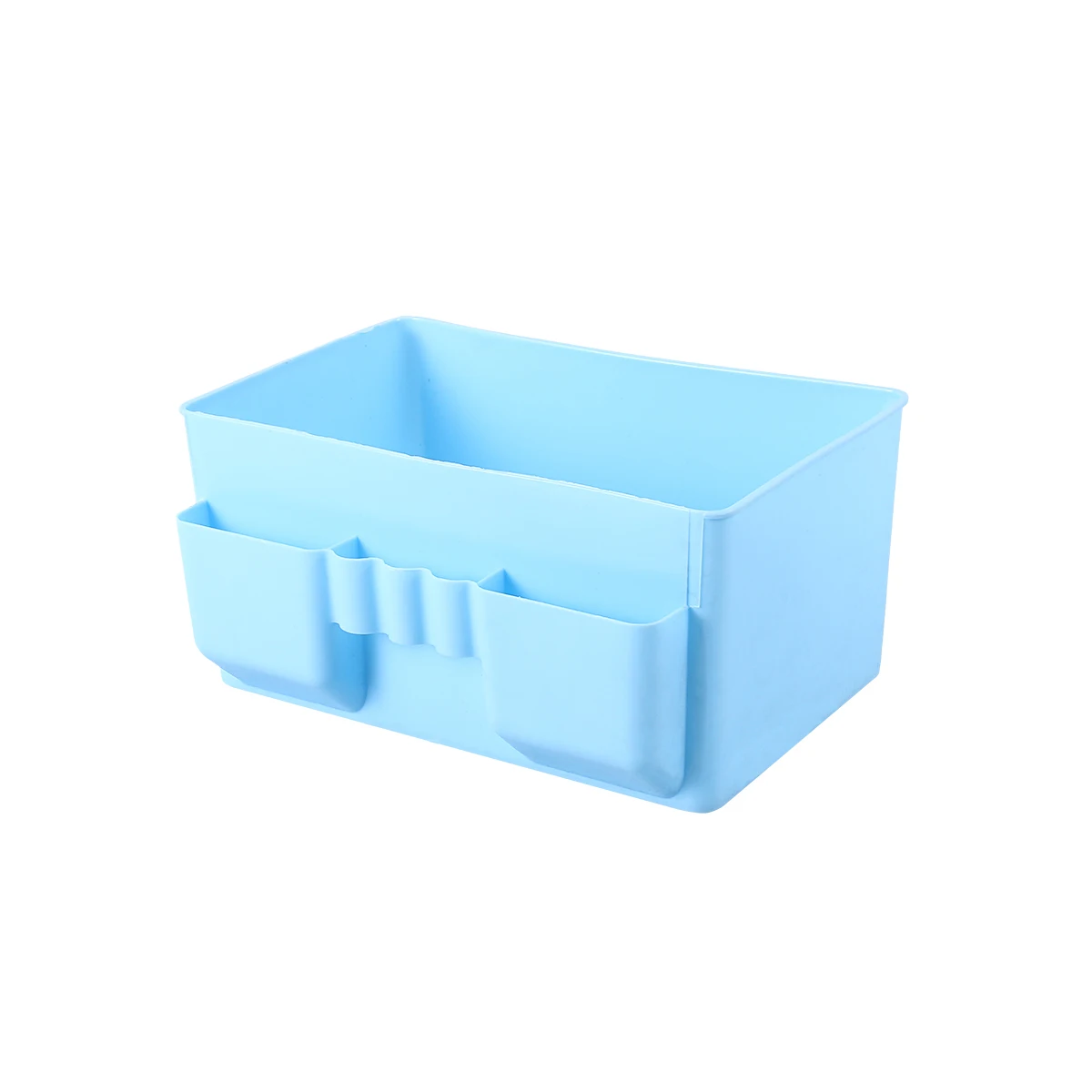 Multi-Divider Plastic Cosmetic Desk Orgainzer Caculator Remote Controller Holder Desktop Stationery Storage Box Container | Дом и сад