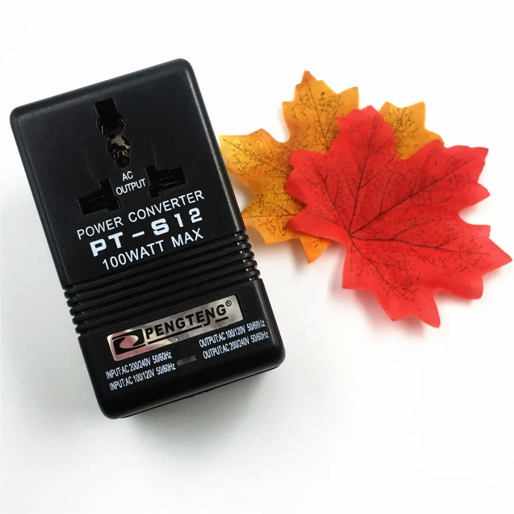 Conversor de Voltagem para 100 v a 220v Transformador de Viagem de 110v para 110v Transformadores