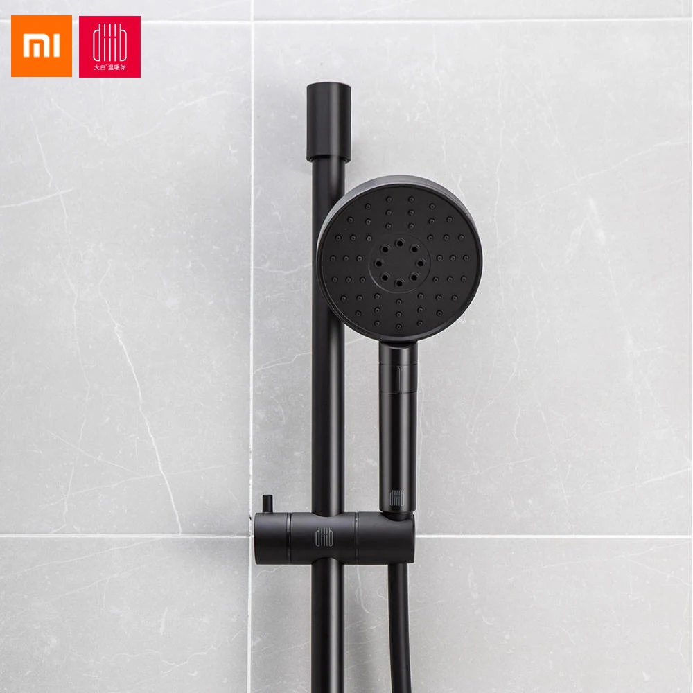Оригинальная Xiaomi mi jia Diiib ручная душевая головка с 3 режимами распыления Регулировка 53 отверстия душевая головка и шланг наборы умный дом