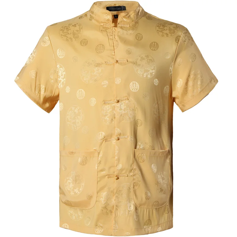 Рубашка мужская с коротким рукавом весна осень 2020|male shirt|tang shirtshirt men casual |