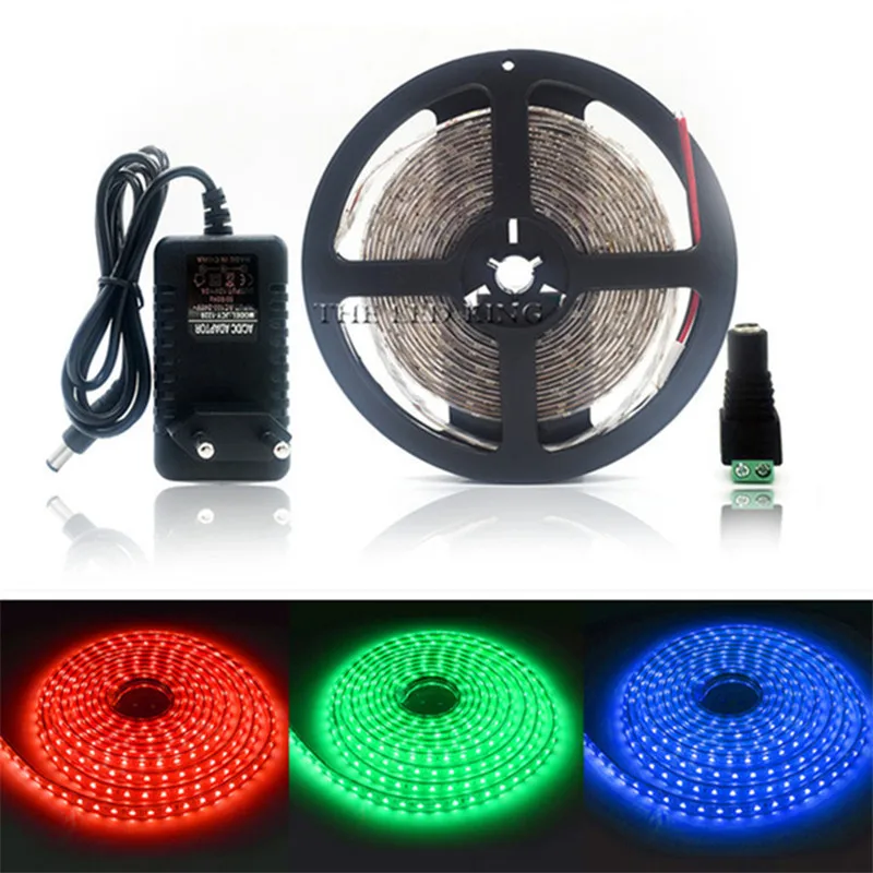 СВЕТОДИОДНАЯ лента SMD 2835 12 В 1 м 2 3 4 5 Рождественская декоративная настольная с