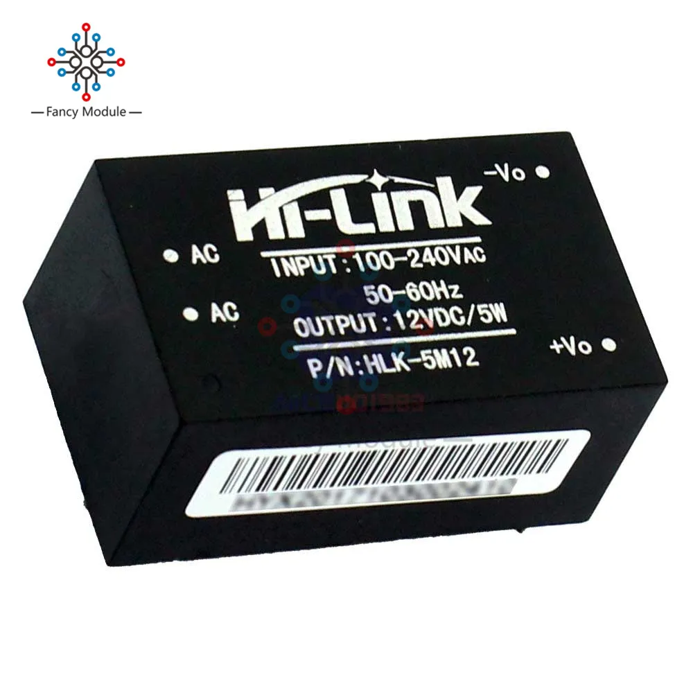 240V до 3,3 V 5V 12V HLK-5M03 HLK-5M05 HLK-5M12 5 Вт модуль ldo понижающего преобразователя Переключатель Питание модуль для интеллигентая(ый) бытовой