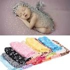 40*140 см Фотофон с цветочной вышивкой