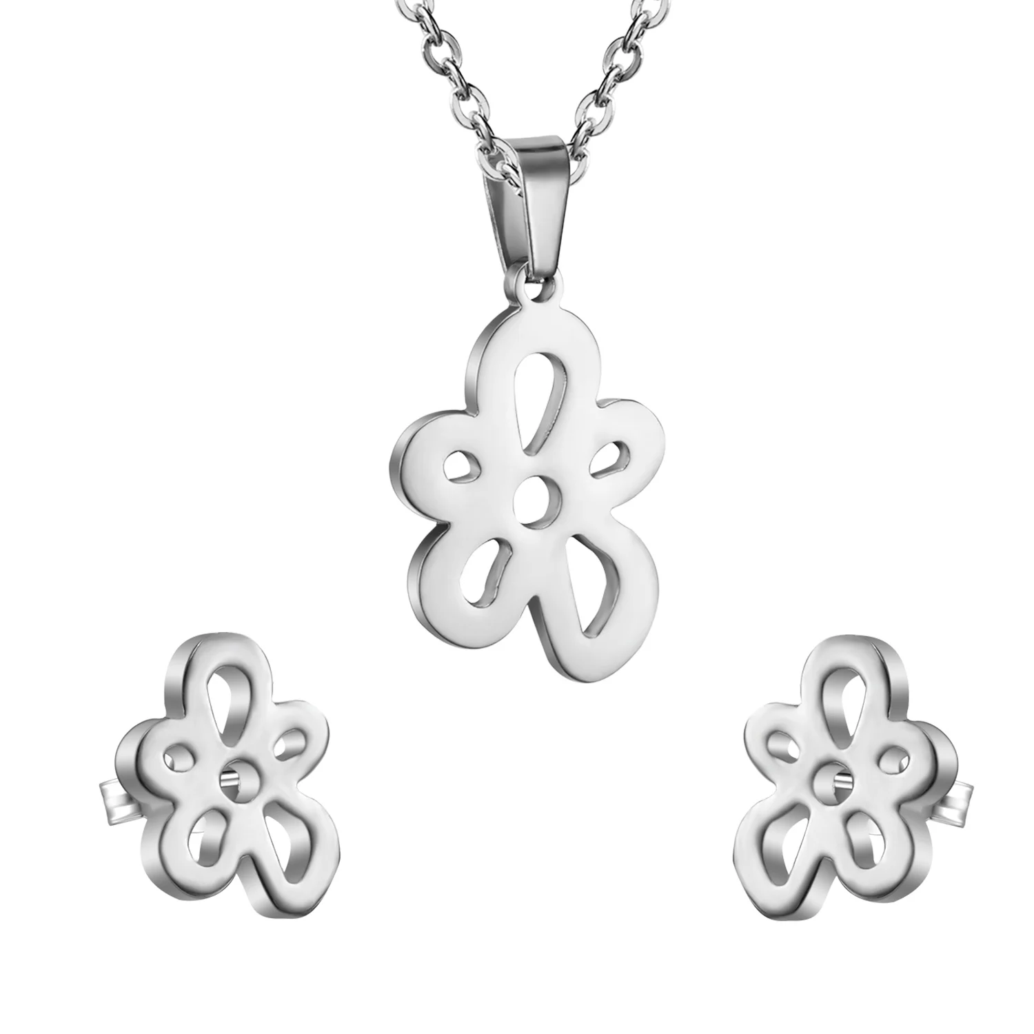 Комплект из колье и серёг нержавеющей стали|set long|set princessset analog alarm clock |