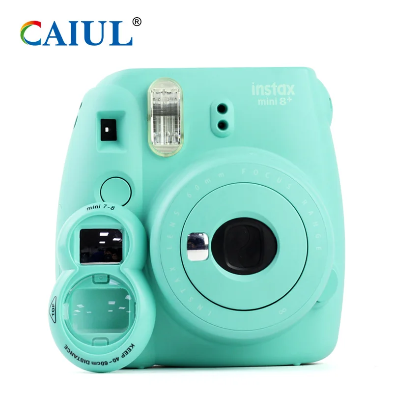 CAIUL mini close up lens for Fujifilm instax mini8 mini9 mini7S instant camera UV filter with зеркало съемки