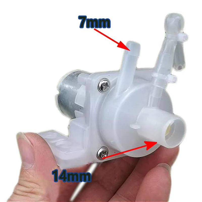 DC 12V Мини Мотор водяной насос высокого давления магнитный привод всасывающий насос 1-2L/M