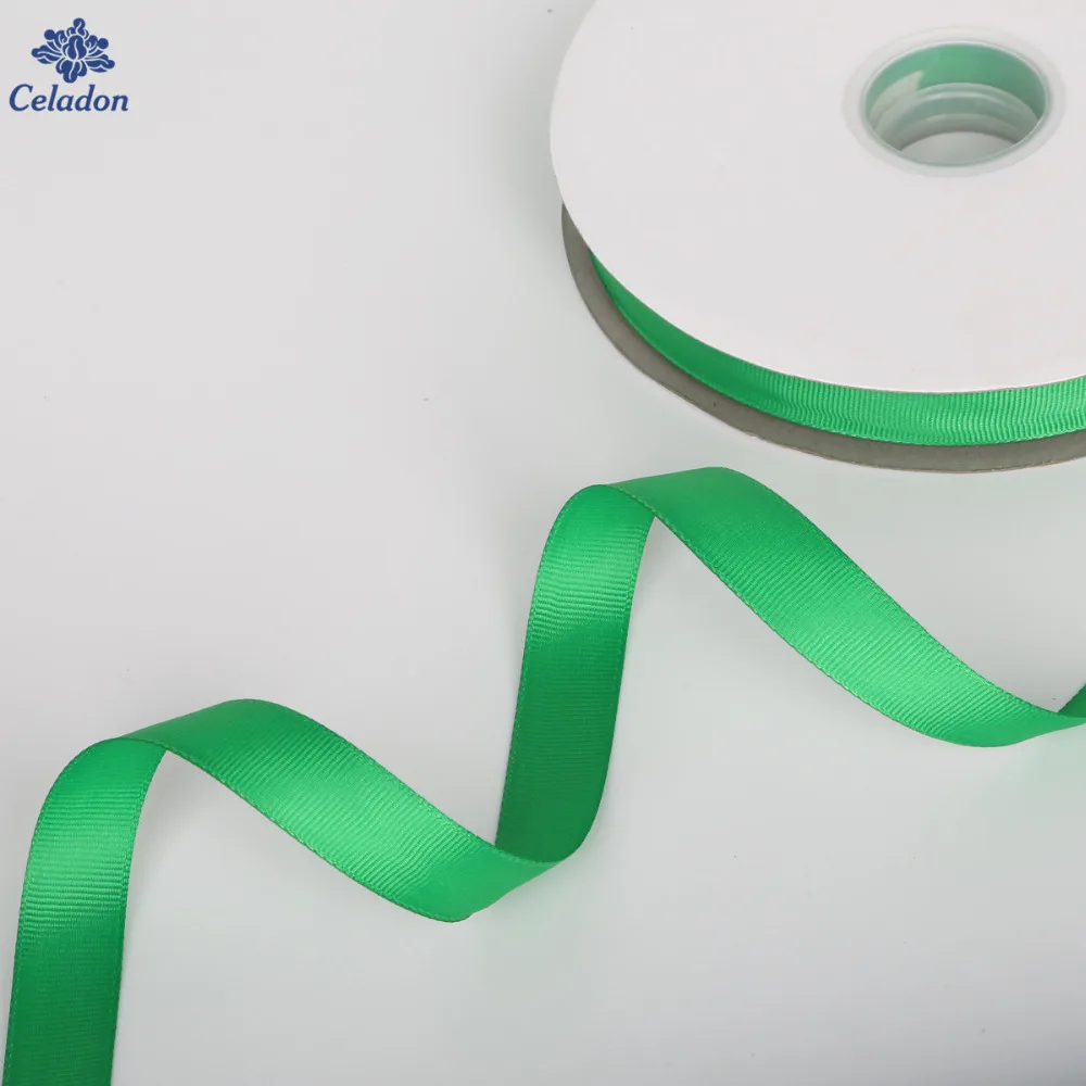 Новое поступление ширина 7 38 мм зеленый цвет 5 ярдов корсажные ленты для украшения