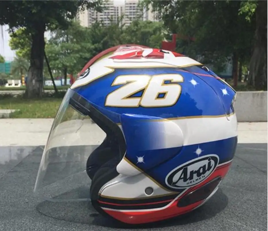 2018 для ARAI R3 шлем полушлем мотоцикла с открытым лицом гоночный шлем|Шлемы| |