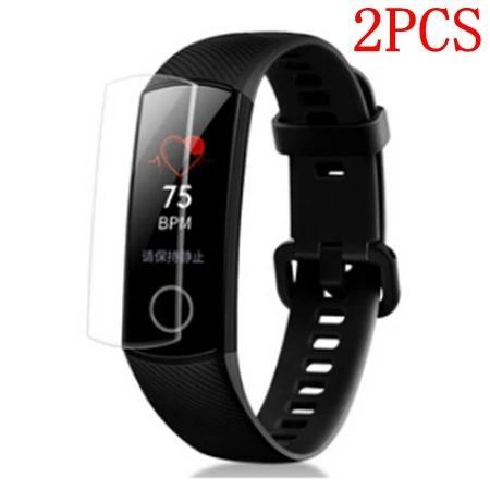 Only 2PCS Films Yuedaer силиконовый браслет для Honor Band 4 ремешок для Honor Band 4 умный Браслет разноцветный ремешок для часов фитнес-трекер браслет аксессуары - Цвет: Only 2PCS Films