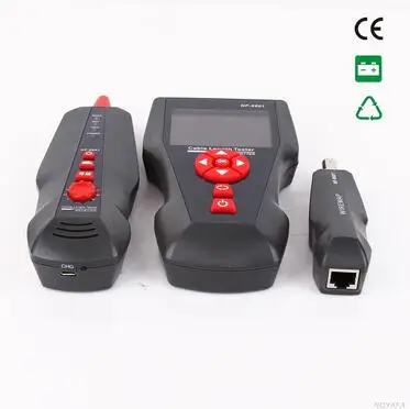 Noyafa дизайн NF-8601 POE PING lcd кабель Длина тестер сетевой тестер проверка для RJ11 RJ45 BNC кабели