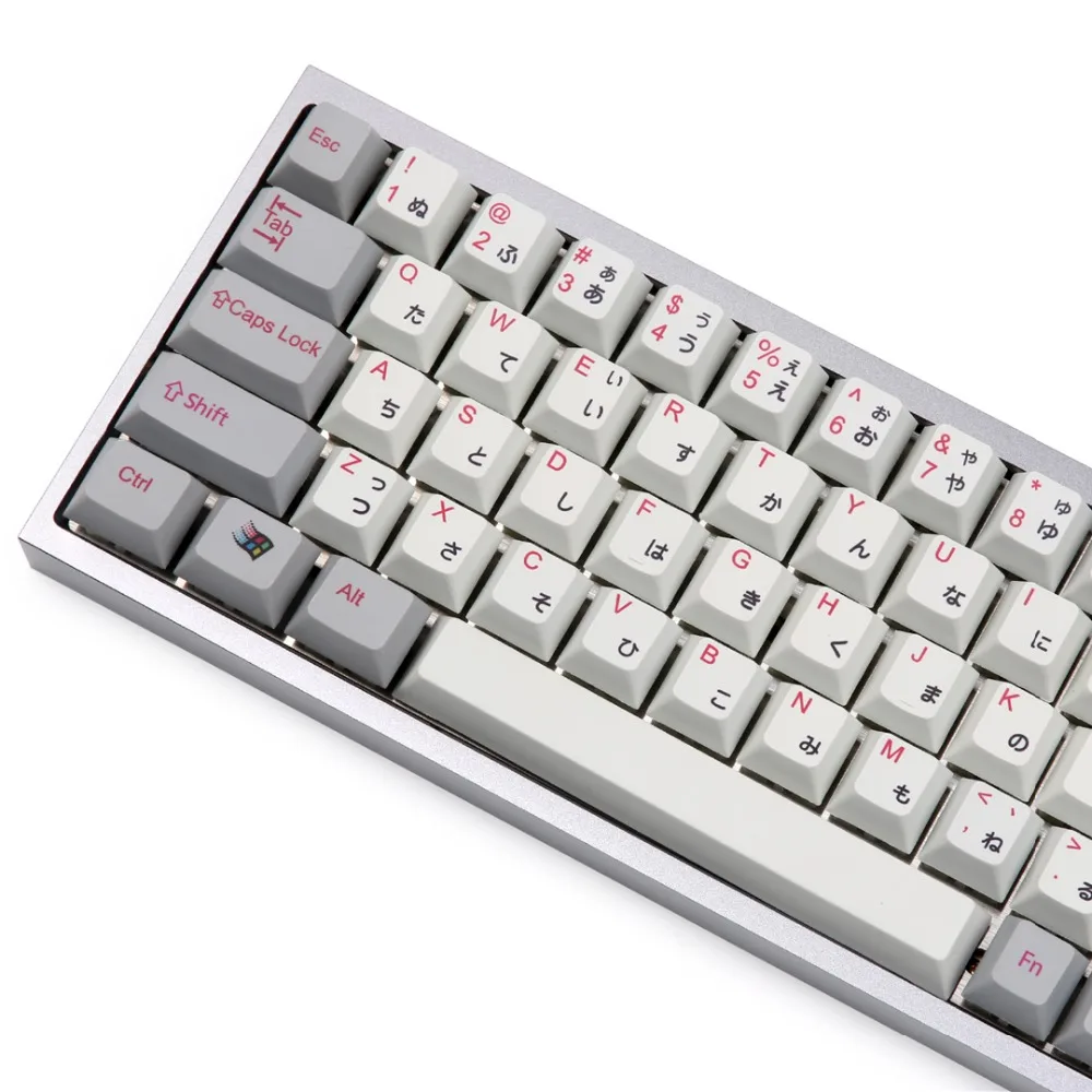 Kbdfans Новое поступление pbt брелки diy механическая клавиатура gk64 брелки 2u shift dz60 брелки японские