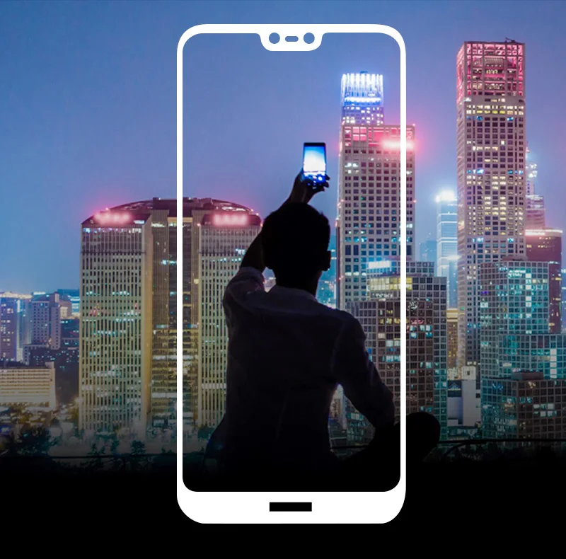 30 шт./лот полный охват Защитные пленки для Nokia 7 1 царапинам защитный Закаленное