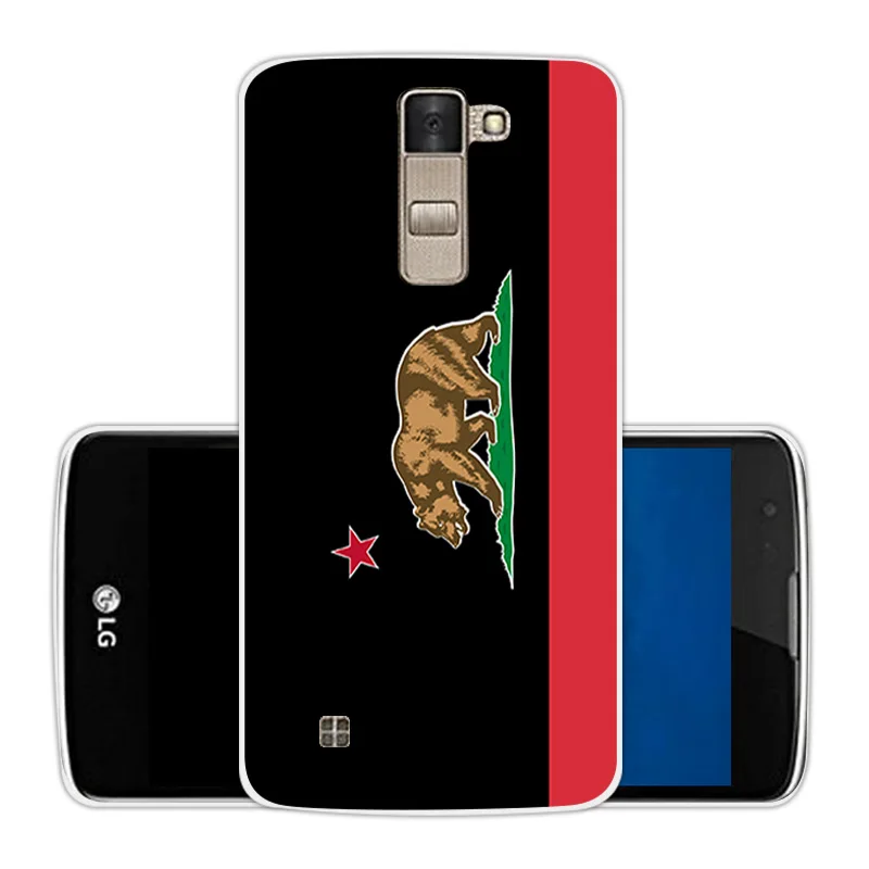 Чехол для Funda LG K8 чехлы телефонов Lte K350 K350E K350N 5 0 "K 8 цветной чехол Мягкая