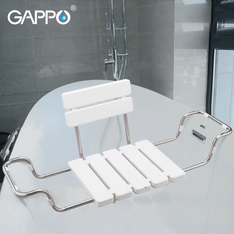 

GAPPO Wall Mounted Shower Seat folding bench for children toilet folding shower chairs Bath shower Stool Cadeira bath chair