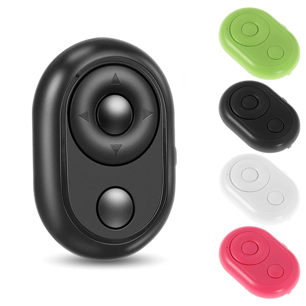 Беспроводной мультимедийный Bluetooth пульт дистанционного управления камера затвора селфи Запись видео камера релиз для iphone Android смартфон