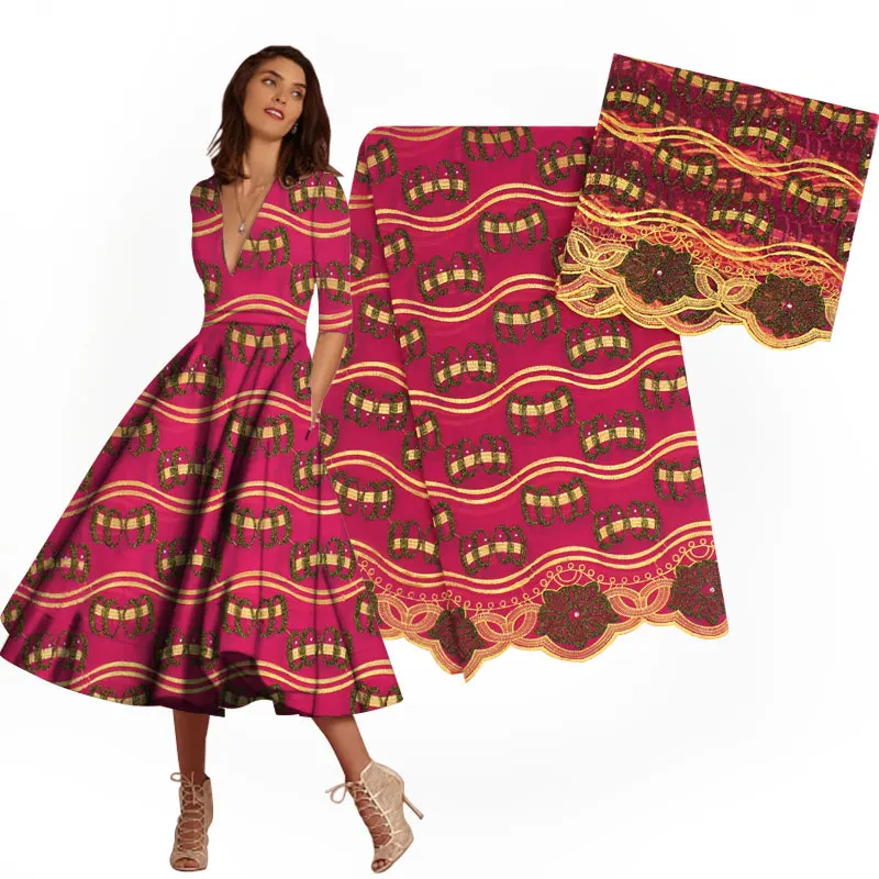 

african swiss lace nigerian swiss lace fabric cotton swiss dry lace high quality 2018 pink black style 7yards for dress H180928