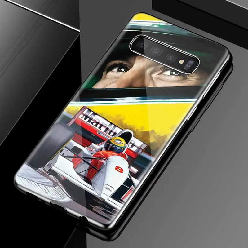 01 Силиконовый чехол Ayrton Senna для samsung Galaxy S10 5G S10e S9 S8 Plus Note 9 10 105G Plus A50 A30 A70 - Цвет: 01