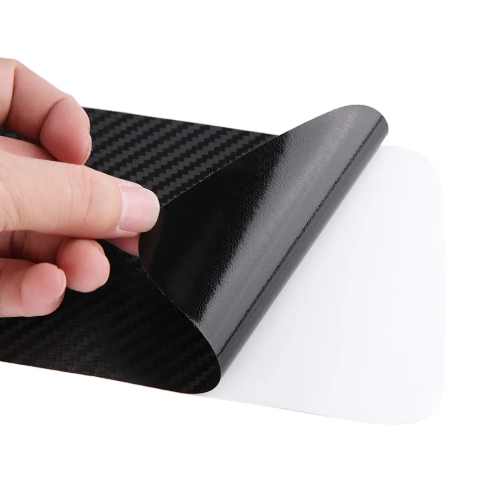 Для Kia Rio x line из искусственной кожи углеродное волокно Стайлинг после защиты