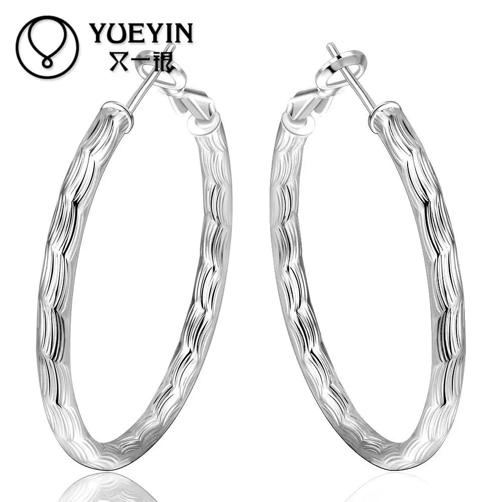 

Оптовые посеребренные серьги-кольца для женщин большой круг Преувеличение сексуальные ювелирные изделия korvakorut новый дизайн романтичный