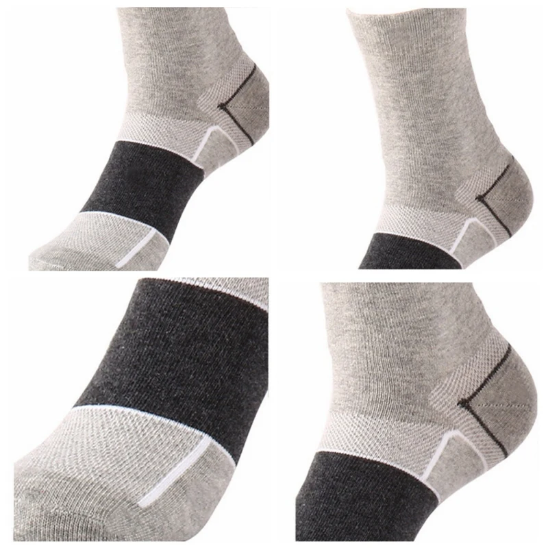 Хлопчатобумажные спортивные носки для езды на велосипеде и бега влагостойкие