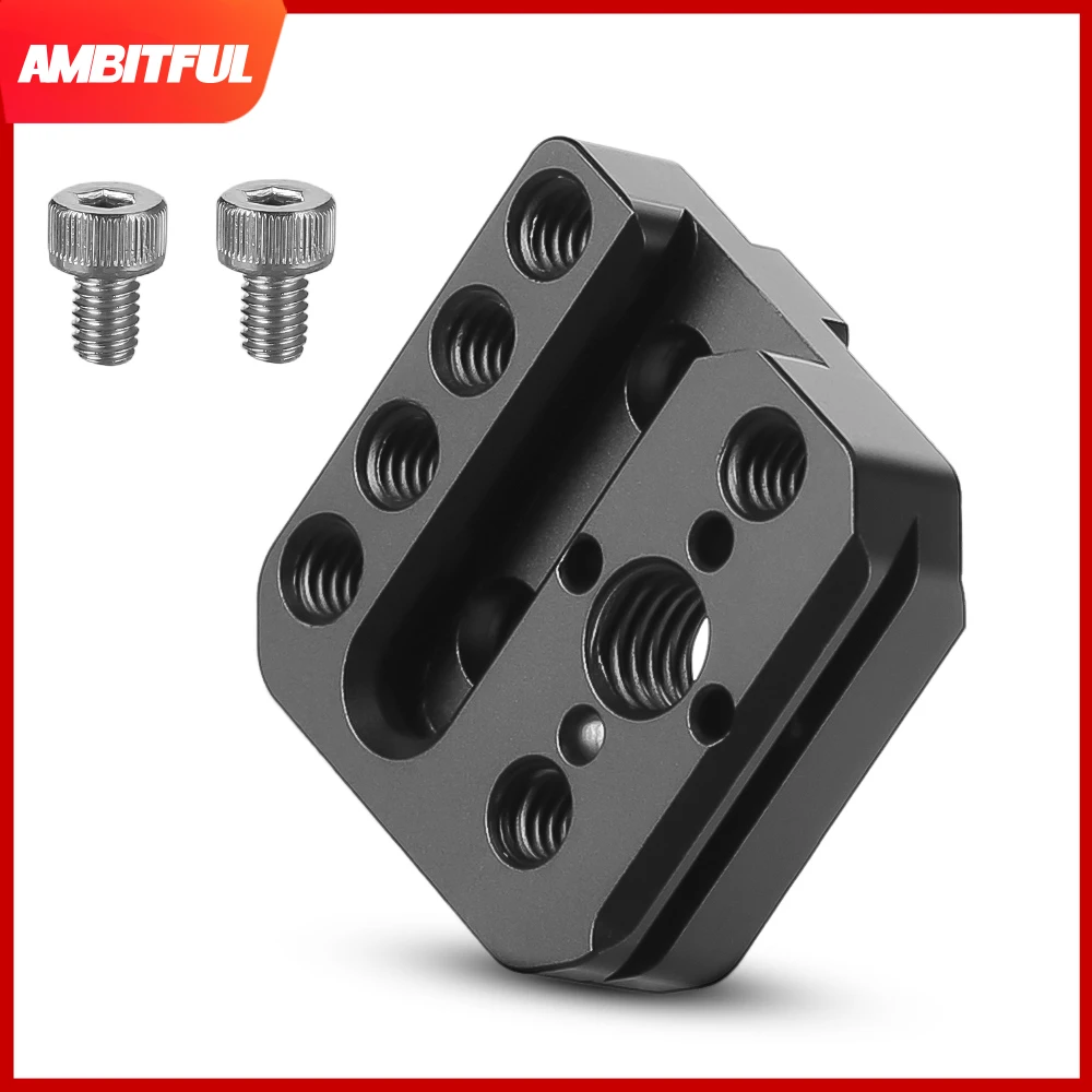 Монтажная пластина AMBITFUL для камеры с резьбовыми отверстиями 1/4 крепление ручки